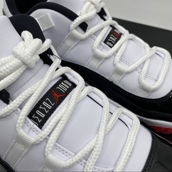 Air Jordan 11 Low White/University Red-IN HAND! - Picture 15 of 16